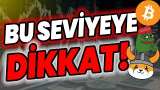 BU SEVİYEYE DİKKAT SHİBA PEPE COİN FLOKİ DOGE BONK KRİTİK UYARI floki bonk dogecoin shiba BTC [upl. by Vincenty9]