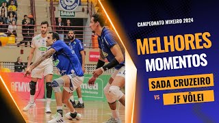 SADA CRUZEIRO x JF VÔLEI  MELHORES MOMENTOS [upl. by Bently609]