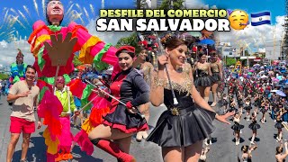 Así se vivió el DESFILE del COMERCIO en SAN SALVADOR 🥳🇸🇻 ¡Increíble 🎉🤩 [upl. by Betteann]