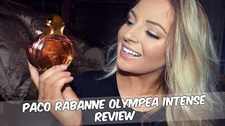 Paco Rabanne OLYMPEA INTENSE Perfume Review  lusterings [upl. by Lativa]