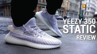 Adidas Yeezy Boost 350 V2 Static Review amp On Feet [upl. by Ecitsuj536]