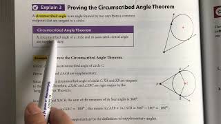 Think aloud  circumscribed angle theorem [upl. by Adnam]