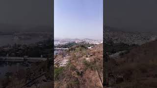 Ropeway Ride with Stunning Views  Udaipur new udaipur ropeway aerial stunning timelapse [upl. by Eirellav566]