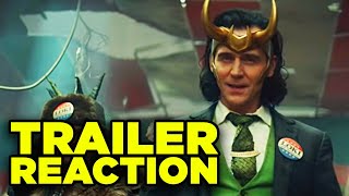 LOKI TRAILER REACTION TVA Explained amp First Thoughts [upl. by Hinman600]