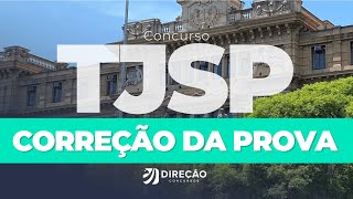 CONCURSOS TJSP CORREÇÃO DA PROVA [upl. by Meier]