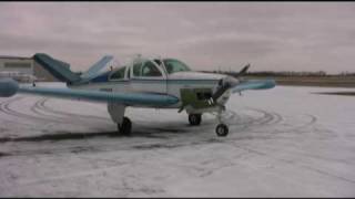 Starting a 1961 Beechcraft N35 Bonanza for the first time in 5 years [upl. by Leoline]