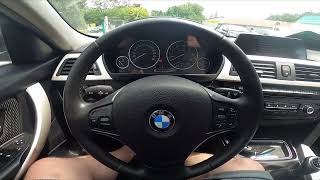 How to Find and Reset Average Fuel Consumption BMW Series 3 F30F31F34  2012  2020 [upl. by Sitelc]