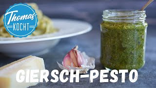 Giersch Pesto selber machen  Frühling im Glas [upl. by Nalda244]