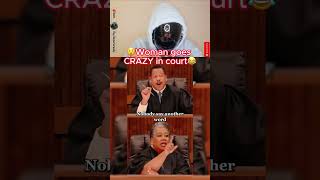 😲😂Woman goes CRAZY in court  Couples Court CourtDrama ytshorts fyp [upl. by Nitsraek]