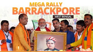 PM Modi Live  Public meeting in Barrackpore West Bengal  Lok Sabha Election 2024 [upl. by Annoyik]