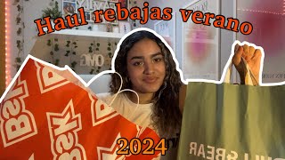 Haul de rebajas de verano 2024  Bershka Stradivarius Pull amp bear… [upl. by Kettie930]