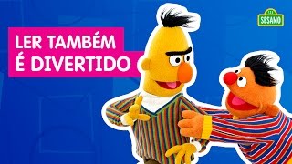 Vila Sésamo Ler também é divertido Com Ênio e Beto [upl. by Sofko]