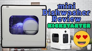 LISSOME R1 The Smartest Portable Dishwasher Review The Worlds First Sweeping Jet Technology [upl. by Eelan]