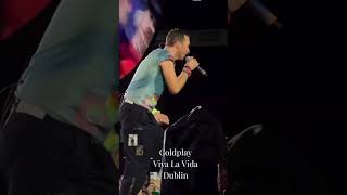 Coldplay Live in concert Viva La Vida Dublin vivalavida dublin coldplaylive coldplayconcert [upl. by Lleinnad559]