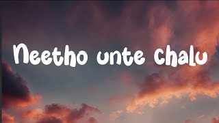 neetho unte chalu  ekadiki pothavu chinnavada  lyrics video song  nikhil  hebha Patel [upl. by Yerahcaz613]