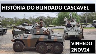 HISTORIA DO TANQUE CASCAVEL DA ENGESA VINHEDO 2NOV24 [upl. by Etteb553]