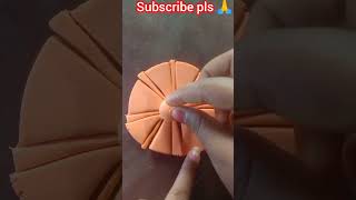 Satisfying clay art idea for kids॥ shorts trending setisfying [upl. by Novak352]