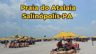 Ep18 Praia do Atalaia em SalinópolisPA [upl. by Keil]