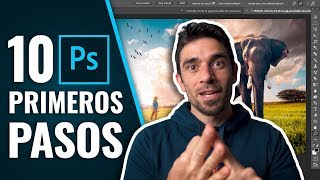 10 PRIMEROS PASOS para empezar con PHOTOSHOP [upl. by Adnorhs]