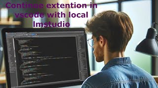 Showcasing the Continue extention in VScode with local LLM using lmstudio [upl. by Airb274]