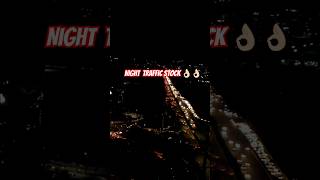 Night traffic stockmidnight city music skyview light traffichyderabadnightview nightlife [upl. by Lilac]