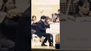 문찬송  EGrieg piano concerto op16 a minor 1st finale piano ピアノ [upl. by Inaffets497]