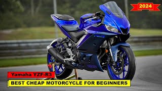 2024 Best cheap motorcycle for beginners Yamaha YZF R3 [upl. by Florin]