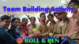 Learn with Fun  Team Building Activity  Ball amp Pen Game  Corporate Training Games  RK Hints [upl. by Ruperta919]