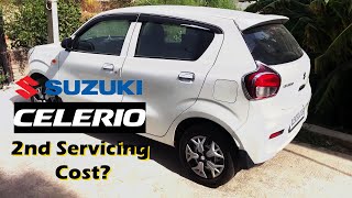 Maruti Suzuki Celerio car 2nd servicing cost marutisuzuki celerio2023 service [upl. by Thilda]