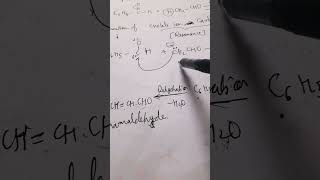 shorts Mechanism for prep of Cinnamaldehyde  Veena Dixit Chemistry IIT jee [upl. by Azial310]