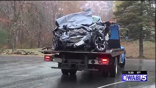 3 killed in Raymond crash that shut down both sides of Egypt Road near Gray line officials say [upl. by Anaylil960]