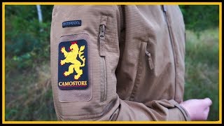 Review Pentagon Artaxes Softshell  Outdoor Bushcraft Deutschland [upl. by Mossberg]