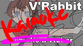 Art Stream and karaoke working on VRabbit model [upl. by Mila]