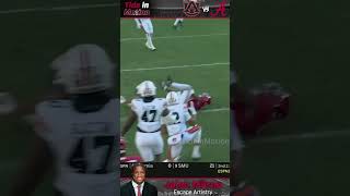 Jalen Milroe Escaping Sacks vs Auburn  Alabama  2024 CFB [upl. by Rowen482]