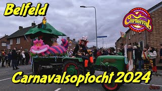 Carnavalsoptocht BelfeldLimburg 2024 [upl. by Lairret]