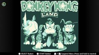 Donkey Kong land gameboy game mini playthrough [upl. by Aubry]