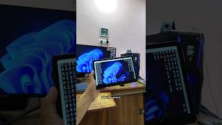 Access your Pc from anywhere on your Tablet 🔥 vlog shorts unboxing ytshorts tech pcgaming [upl. by Ayotac473]