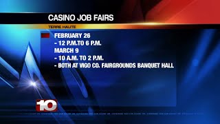 Terre Haute Casino hosting two job fairs [upl. by Leumek360]