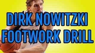 Basketball Training Dirk Nowitzki Drills  Beginners Youth Workout [upl. by Stephania79]