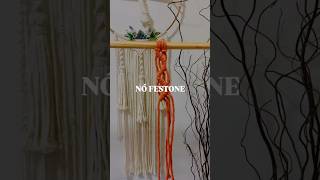 Nó Festone tutorial Macrame tutorialmacrame  Vídeo completo no Canal [upl. by Ylus445]