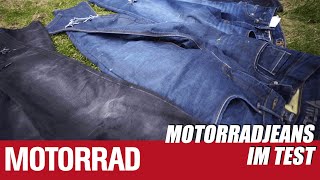 Motorradjeans im Vergleichstest [upl. by Enihpled]