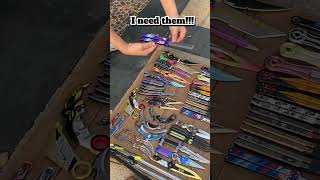 All Valorant Knives In Real Life [upl. by Ttereve]