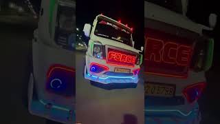 bus traveller night lighting traveller travel modified automobile dj instagram bollywood [upl. by Leipzig]