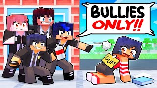 ONE GIRL in an ALL BULLY Minecraft School [upl. by Timrek]