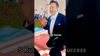 5 Rules To Get Success 🔥💯 Billionaire Motivation Elon Musk sigmarule motivation success shorts [upl. by Swaine]