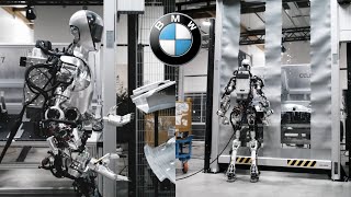 Figure 01 Humanoid Robot Starts Functioning at BMW Factories [upl. by Adila]