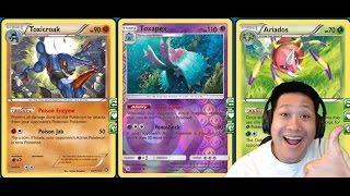 DMG Immune TOXICROAK TOXAPEX Deck Abuse Poison To Prevent DMG and Lock Enemies [upl. by Reema626]