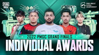 PMGC Finals Individual Awards  PMGC 2022 [upl. by Arrim]