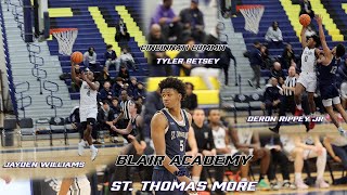 Cincinnati Commit Tyler Betsey goes for 30  Blair Academy vs StThomas More  Metro Classic 2024 [upl. by Krasnoff]