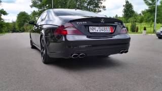 CLS 55 AMG Exhaust sound [upl. by Enyar]